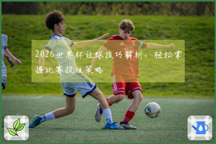 2026世界杯让球技巧解析，轻松掌握比赛投注策略