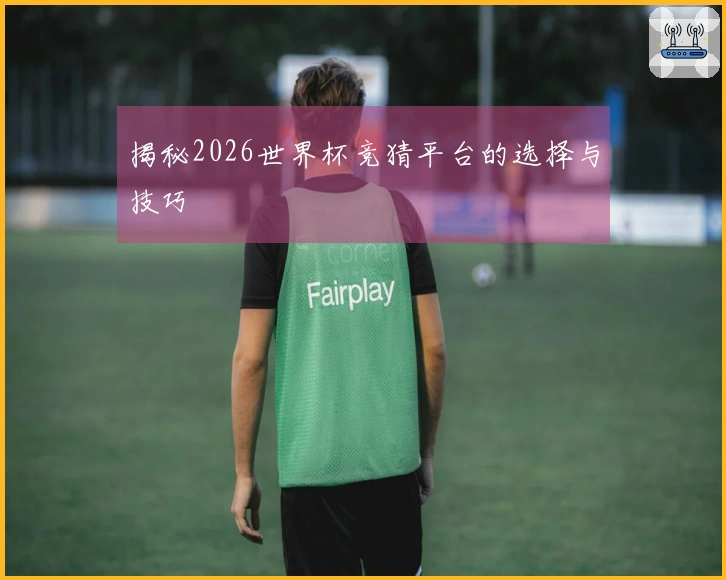 揭秘2026世界杯竞猜平台的选择与技巧