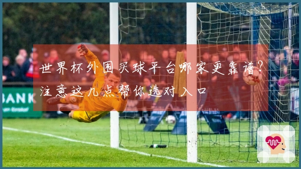 世界杯外围买球平台哪家更靠谱？注意这几点帮你选对入口
