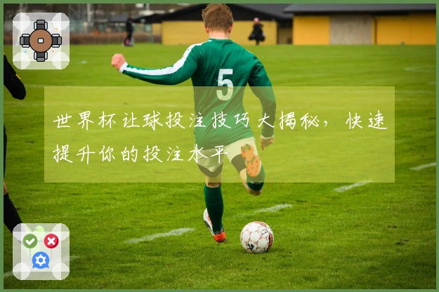 世界杯让球投注技巧大揭秘，快速提升你的投注水平